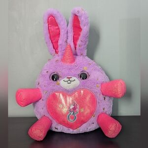 4/$10 ✨ Zuru Rainbocorns Bunnycorn‎ Pink & Purple Surprise Plush Toy
